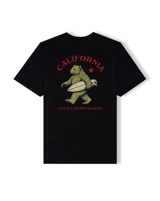 Bear Heavyweight S/S T-Shirt - Black