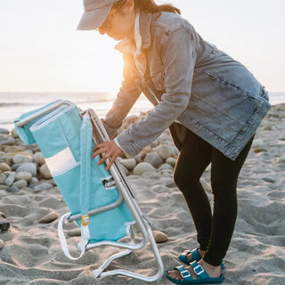 GCI Outdoor Bi-Fold Beach Chair™ - Seafoam