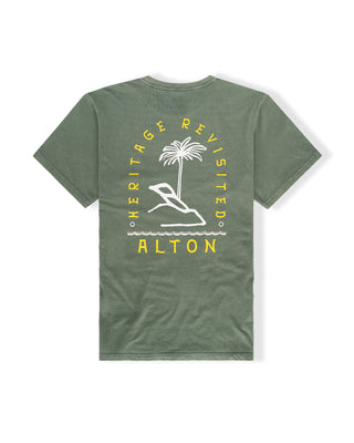 Birdrock S/S Tee - Worn Pine