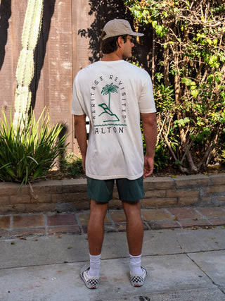 Alton Men's Birdrock S/S Tee - Worn Natural