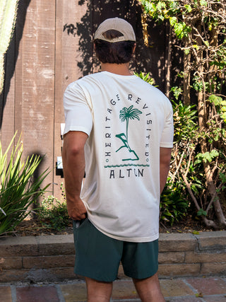 Alton Men's Birdrock S/S Tee - Worn Natural