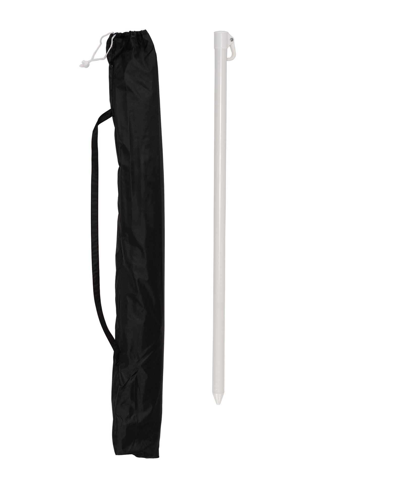 Jack's Surfboards Black Beach Umbrella