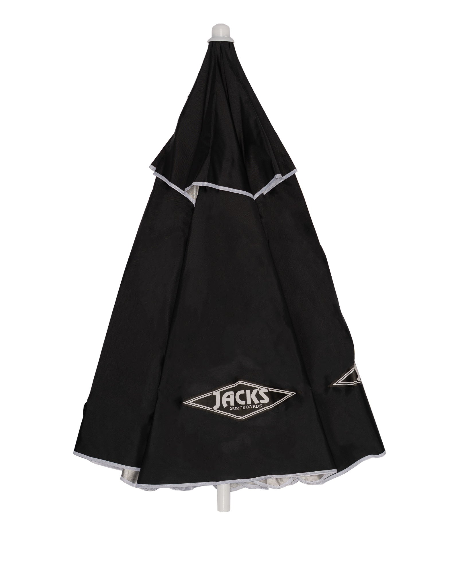 Jack's Surfboards Black Beach Umbrella