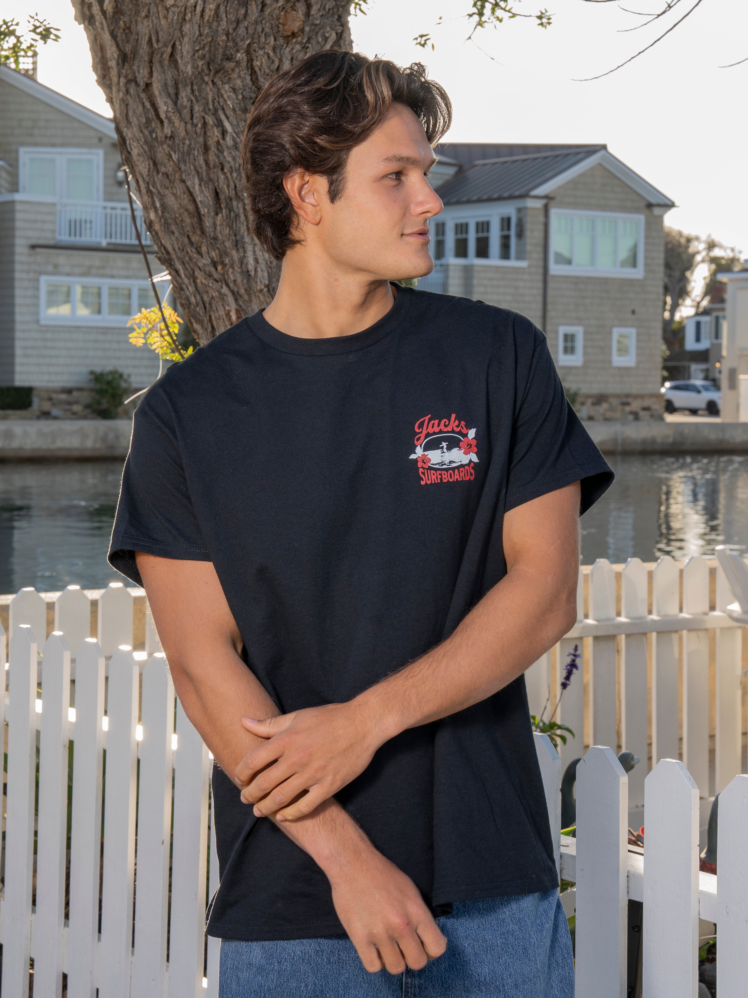 Tip Toe S/S Tee - Black