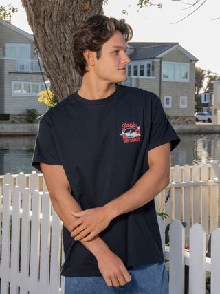 Tip Toe S/S Tee - Black