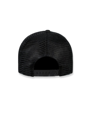 Trucker II Embroidered Hat - Black