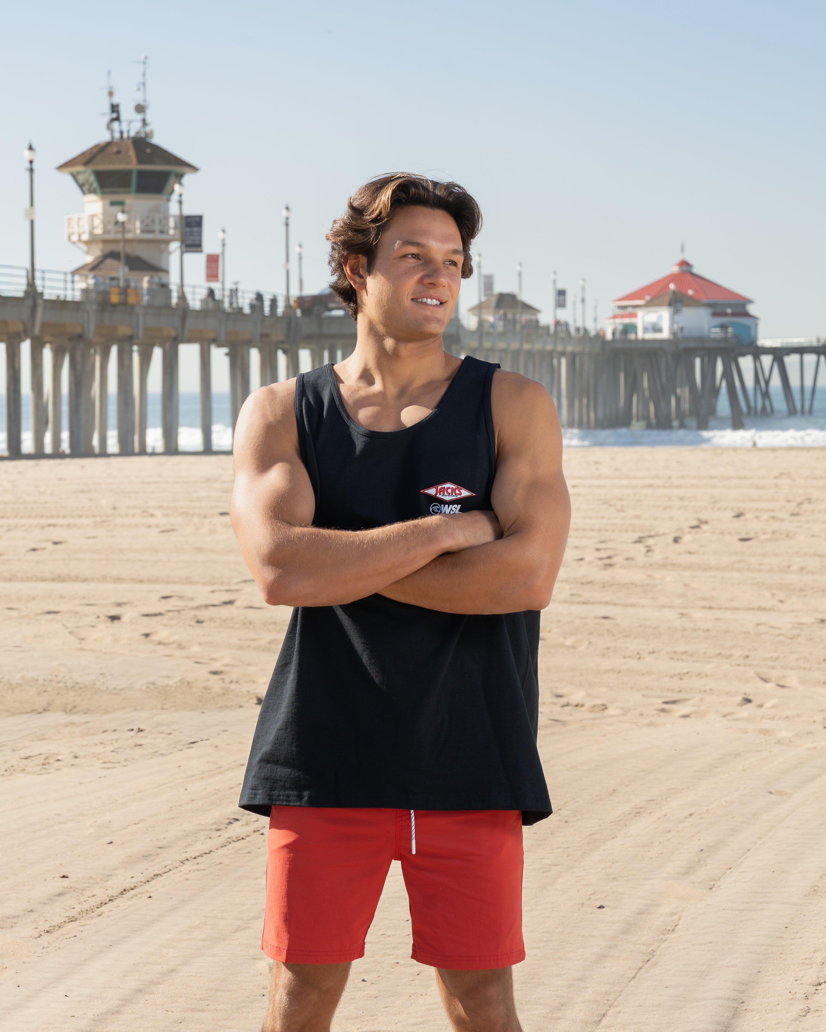 VANS x Jacks Surfboard Pro 2026 Tank Top - Black