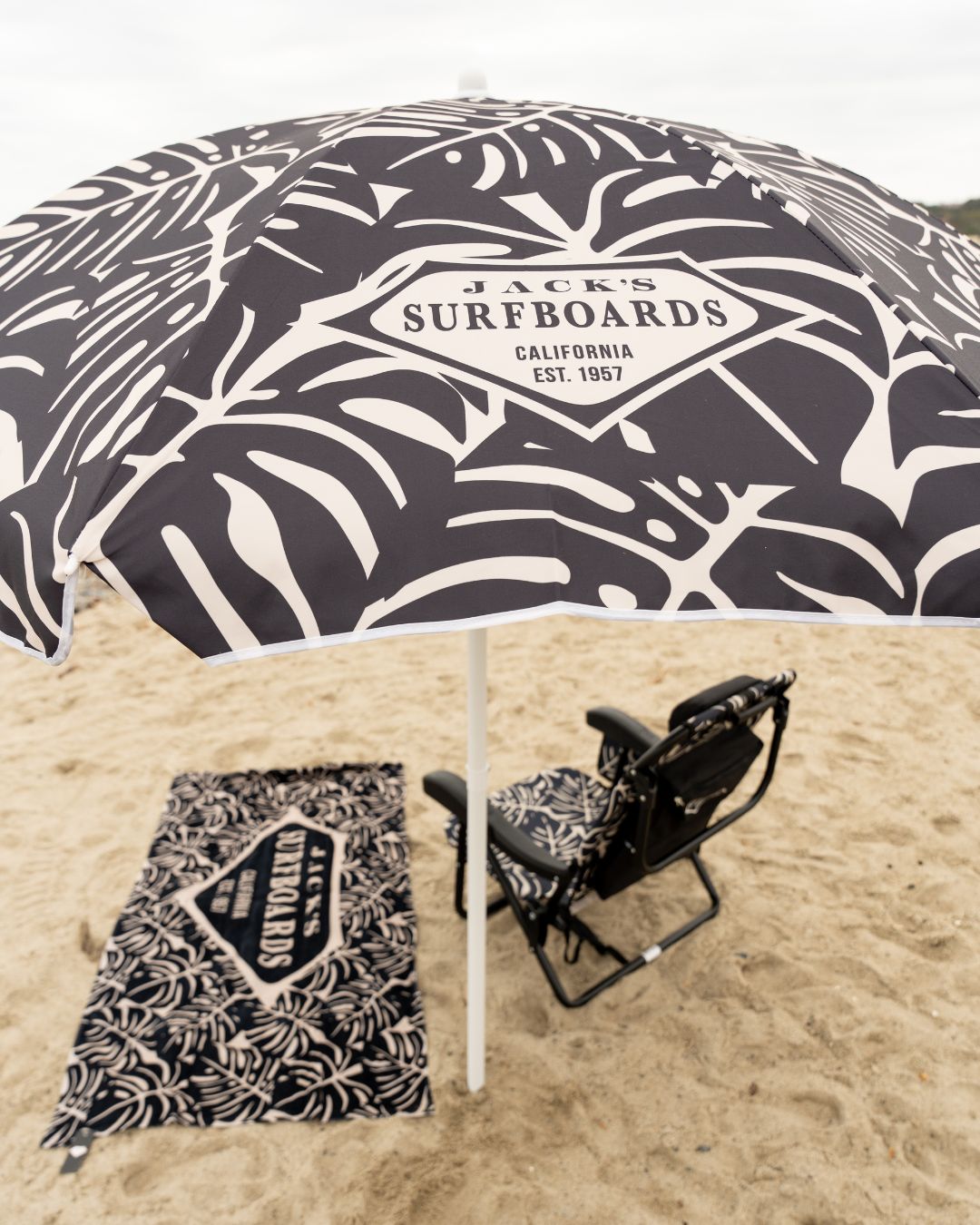 Jack's Surfboards Black Palm Beach Umbrella