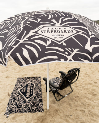 Jack's Surfboards Black Palm Beach Umbrella