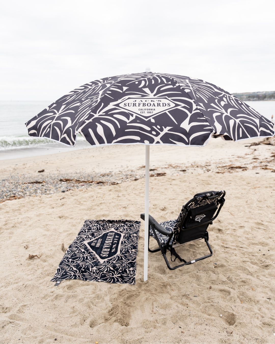 Jack's Surfboards Black Palm Beach Umbrella