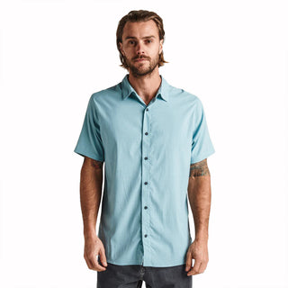 Roark Men's Bless Up Mechanical Short Sleeve Stretch Shirt