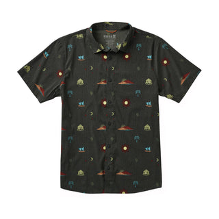 Roark Men's Bless Up Mechanical Short Sleeve Stretch Shirt