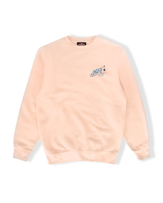 Bobber Crewneck Sweatshirt - Pale Pink