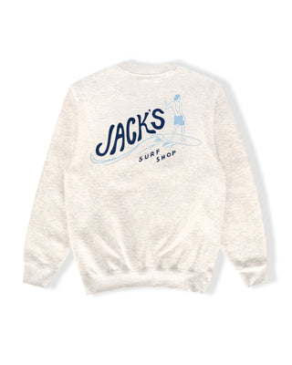Bobber Crewneck Sweatshirt - Oat Heather