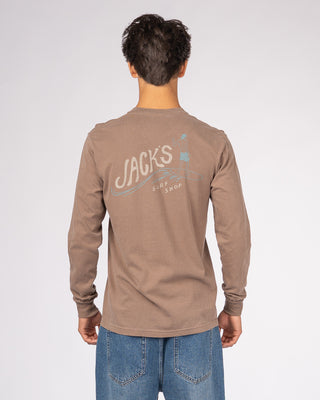 Bobber PGMT HW L/S Tee - Espresso