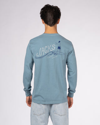 Bobber PGMT HW L/S Tee - Ice Blue