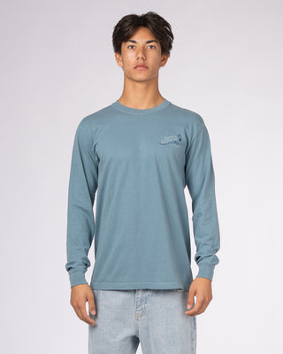 Bobber PGMT HW L/S Tee - Ice Blue