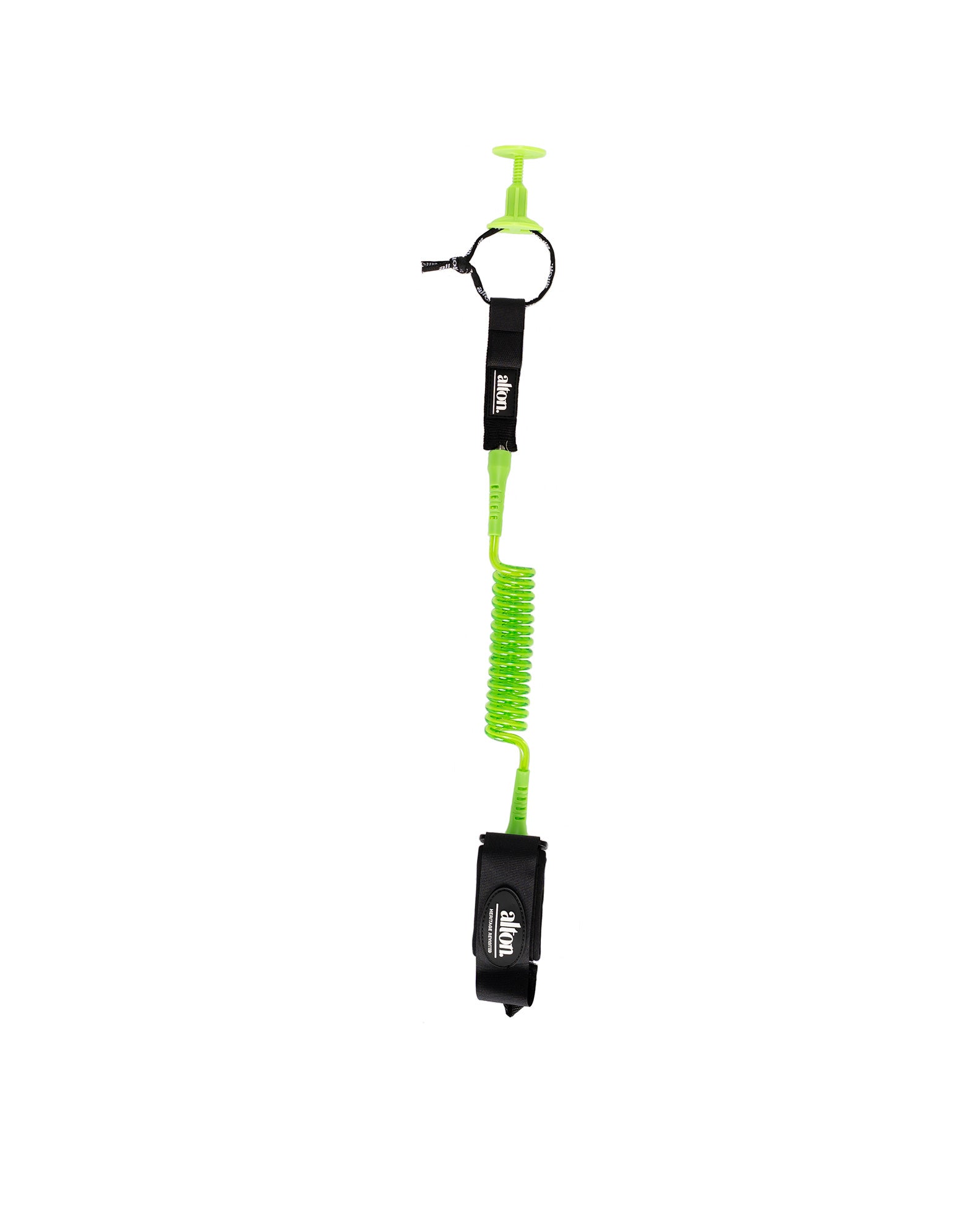 Alton Bodyboard Coil Wrist With Rail Saver Leash 4'0