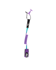 Alton Bodyboard Coil Wrist With Rail Saver Leash 4'0