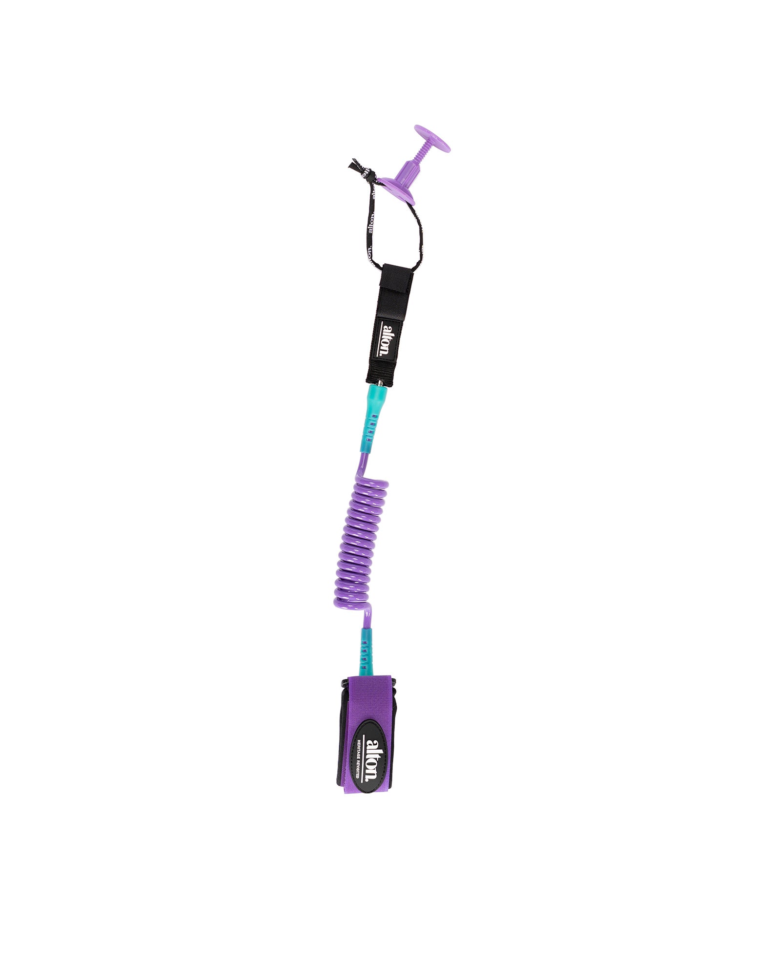 Alton Bodyboard Coil Wrist With Rail Saver Leash 4'0