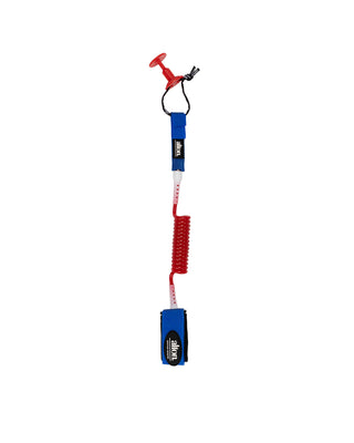 Alton Bodyboard Coil Wrist With Rail Saver Leash 4'0