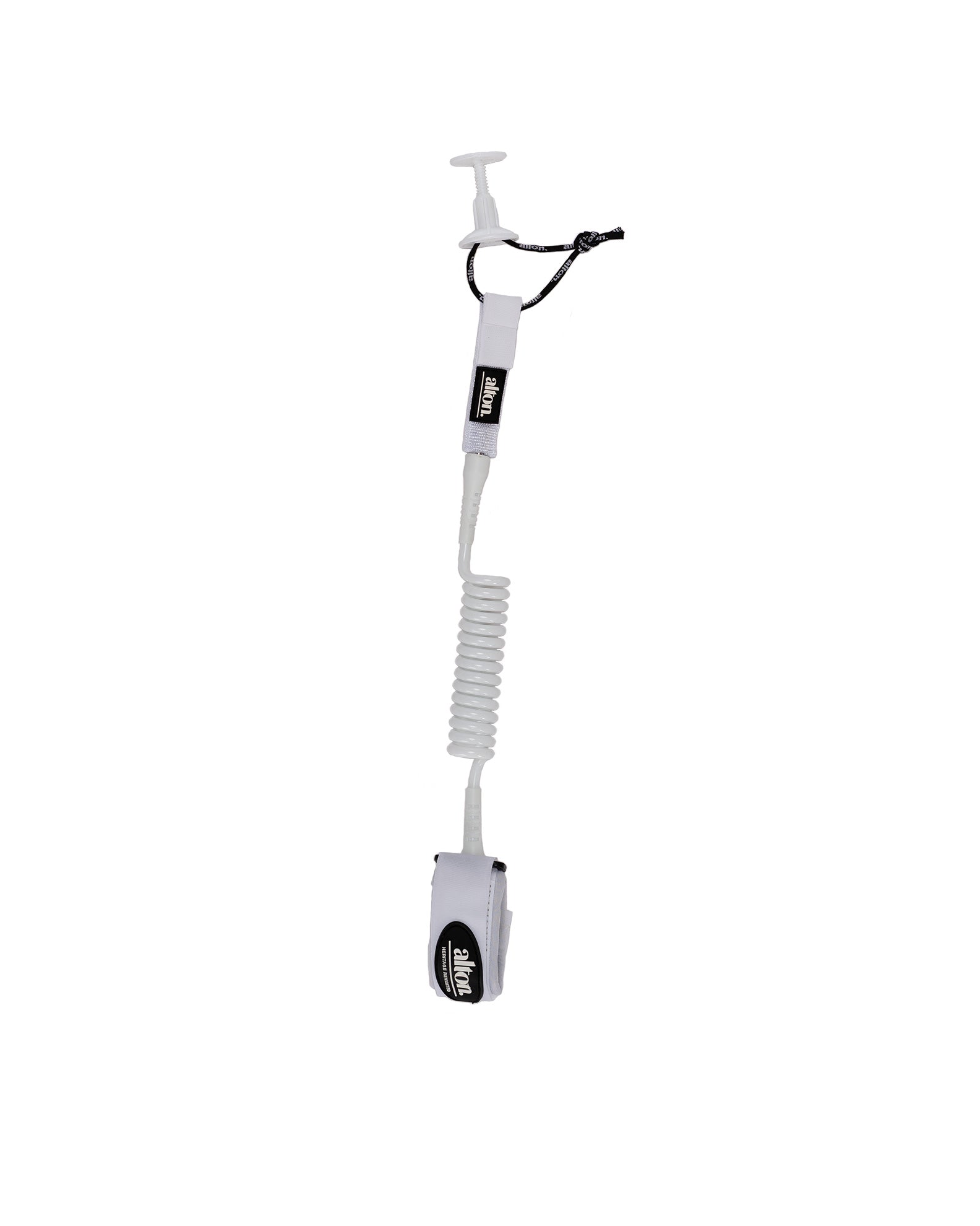 Alton Bodyboard Coil Wrist With Rail Saver Leash 4'0