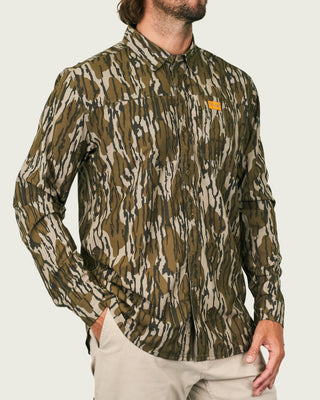 Marsh Wear Men's Bottomland Lenwood Tech Long Sleeve Shirt - OG Bottomland