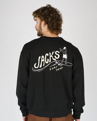 Bobber Heavyweight Crewneck - Black