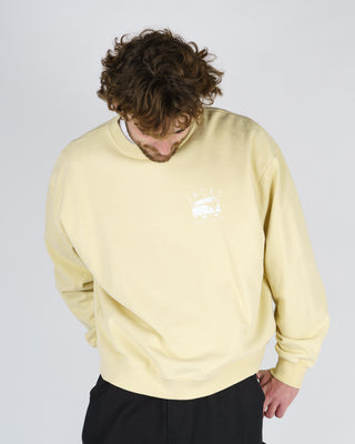 Bus Stop Heavyweight Crewneck - Yellow