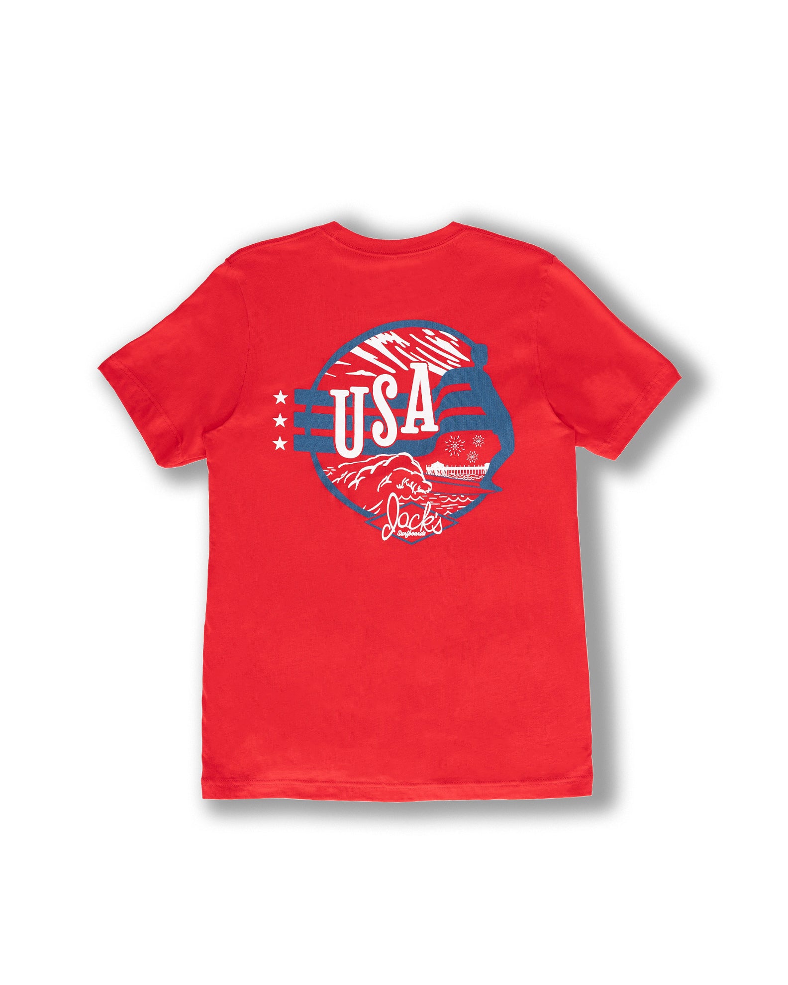 Jack's Surfboards Boy's Adams 4th Short Sleeve T-Shirt