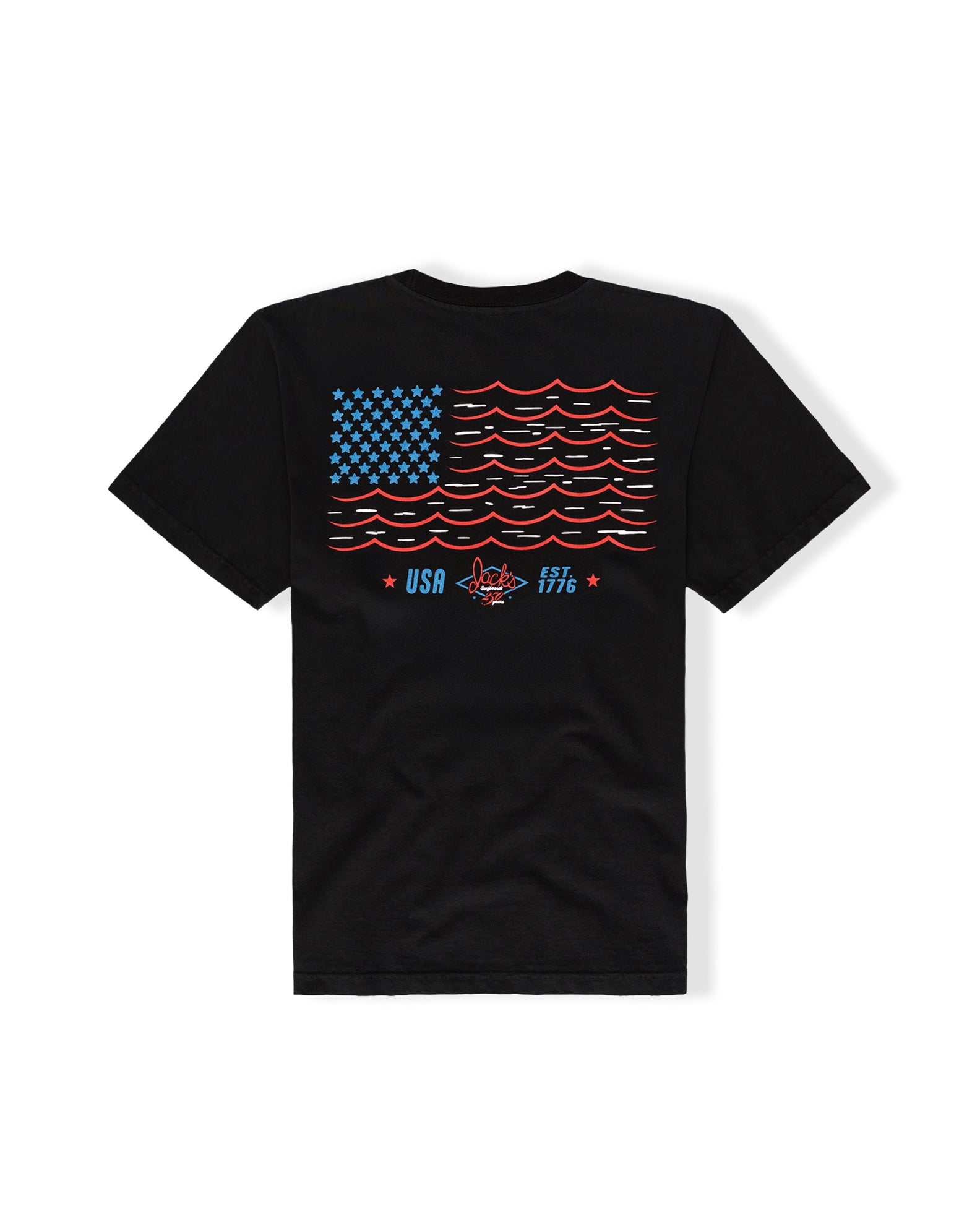 Jack's Surfboards Boy's Henry 4th Short Sleeve T-Shirt