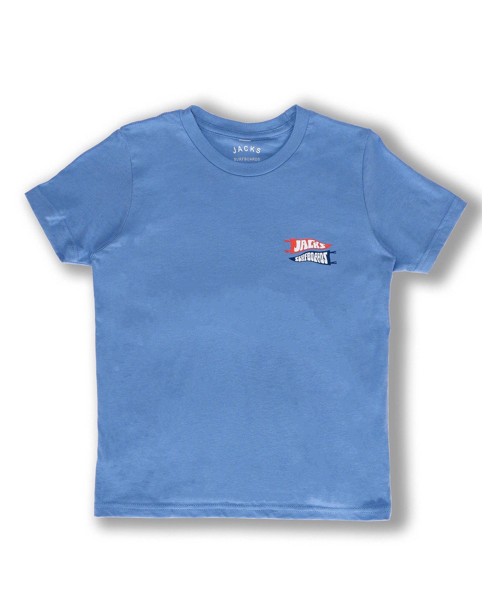 Jack's Surfboards Boy's Pennant 4th Short Sleeve T-Shirt