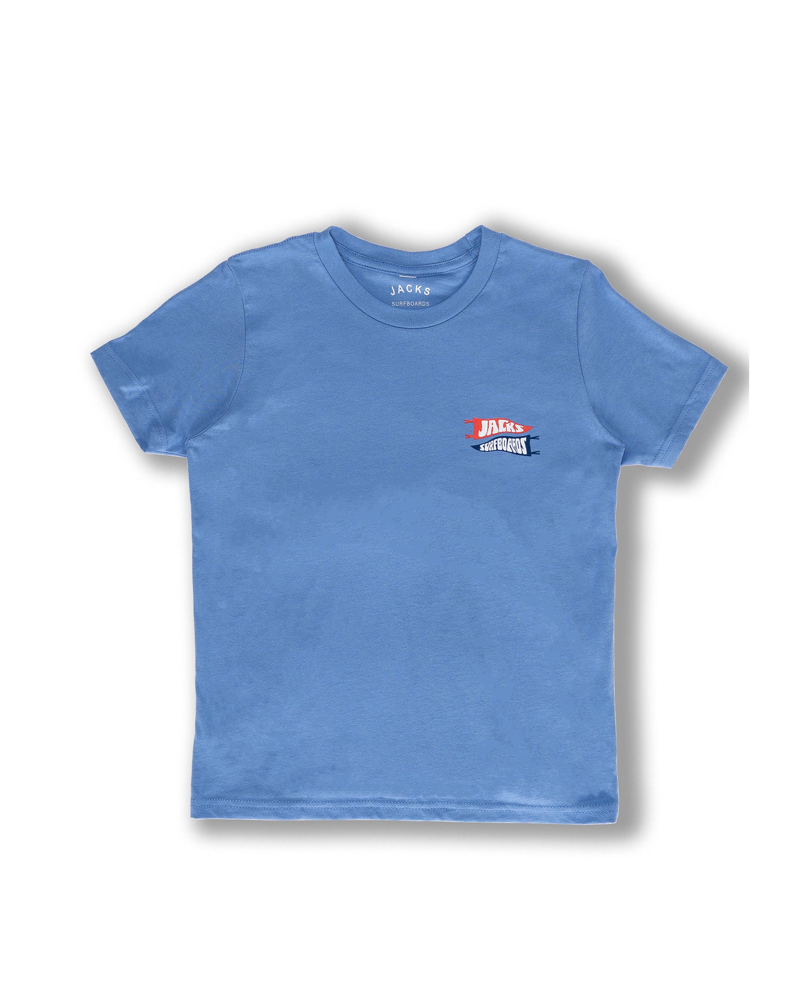 Jack's Surfboards Boy's Pennant 4th Short Sleeve T-Shirt