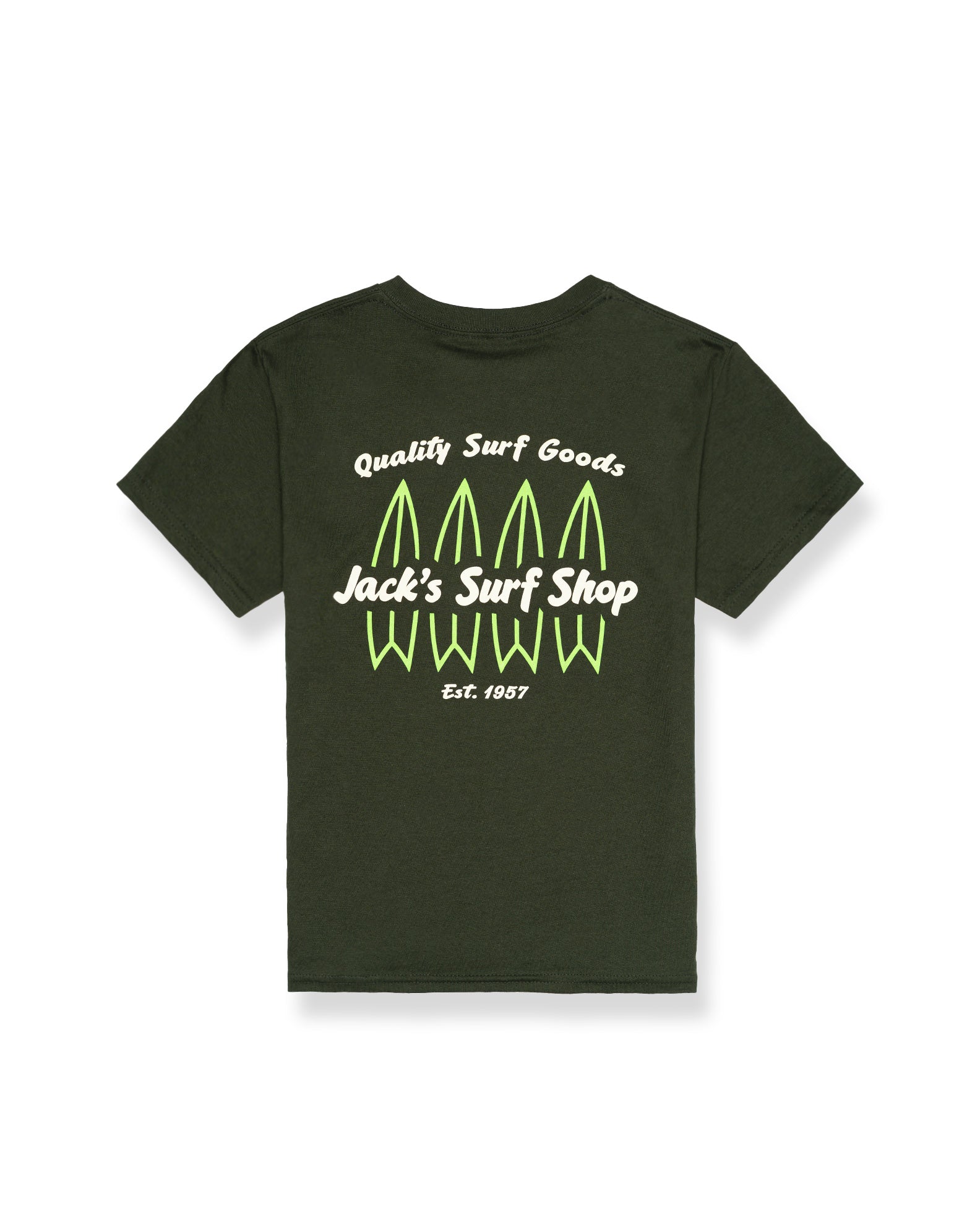 Boy's (8-16) Lineup S/S Tee - Forest Green