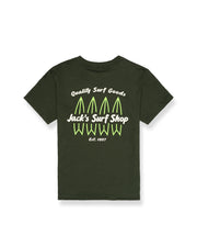 Boy's (8-16) Lineup S/S Tee - Forest Green
