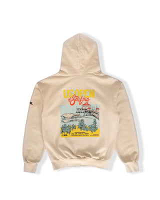 Boys US Open 2026  Poster Puloove Hoodie - Bone