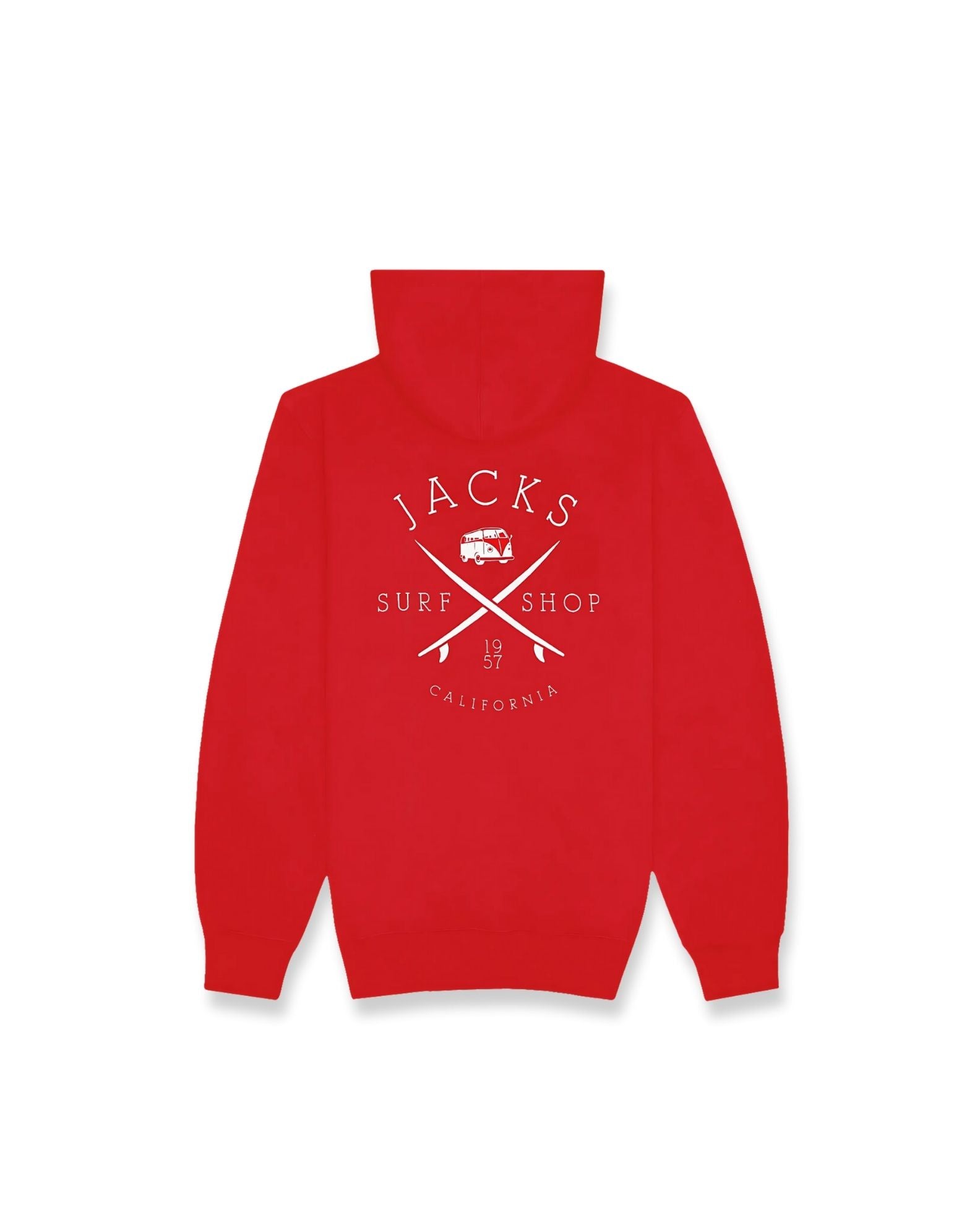 Boy's (8-16) Bus Stop Pullover Hoodie - Red