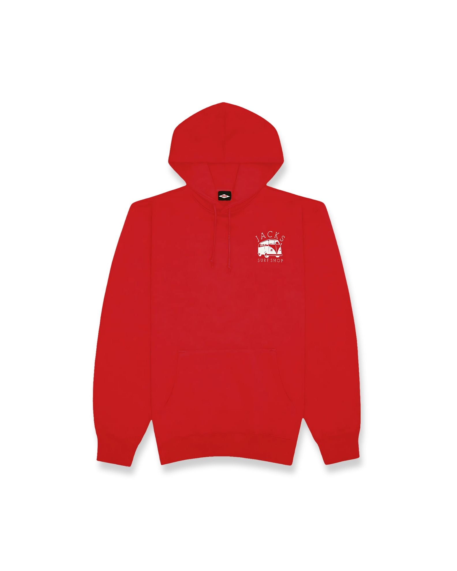 Boy's (8-16) Bus Stop Pullover Hoodie - Red