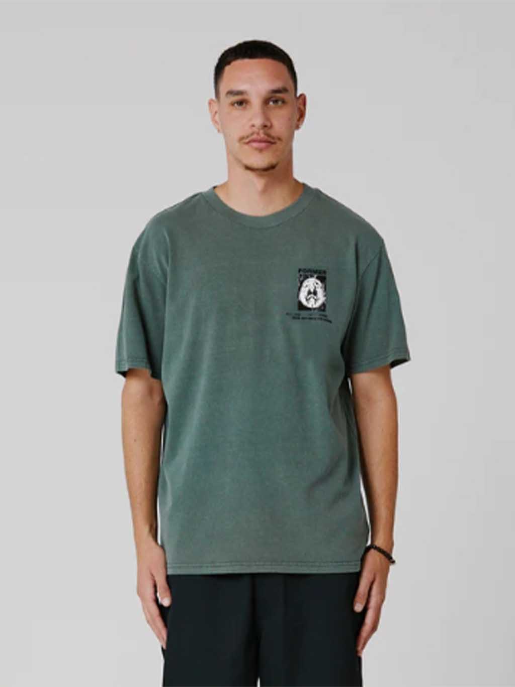 Former Men's Brain Scan Oversized Short Sleeve T-Shirt