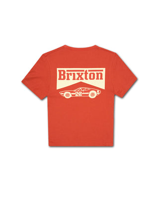 Race 22 Baby Tee - Burnt Brick