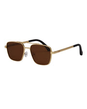 I-SEA Brooks Sunglasses - Gold/Brown