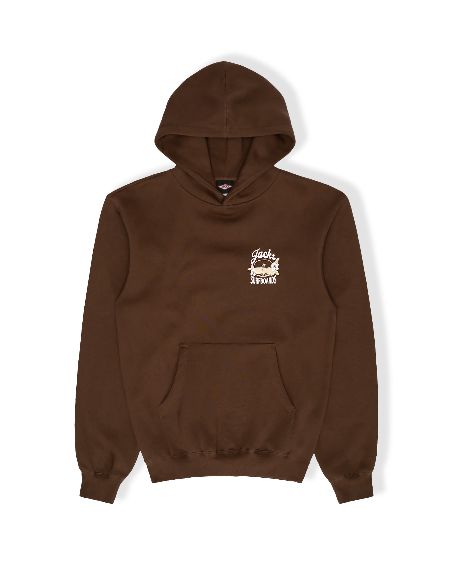 Tip Toe Classic Pullover Hoodie - Brown