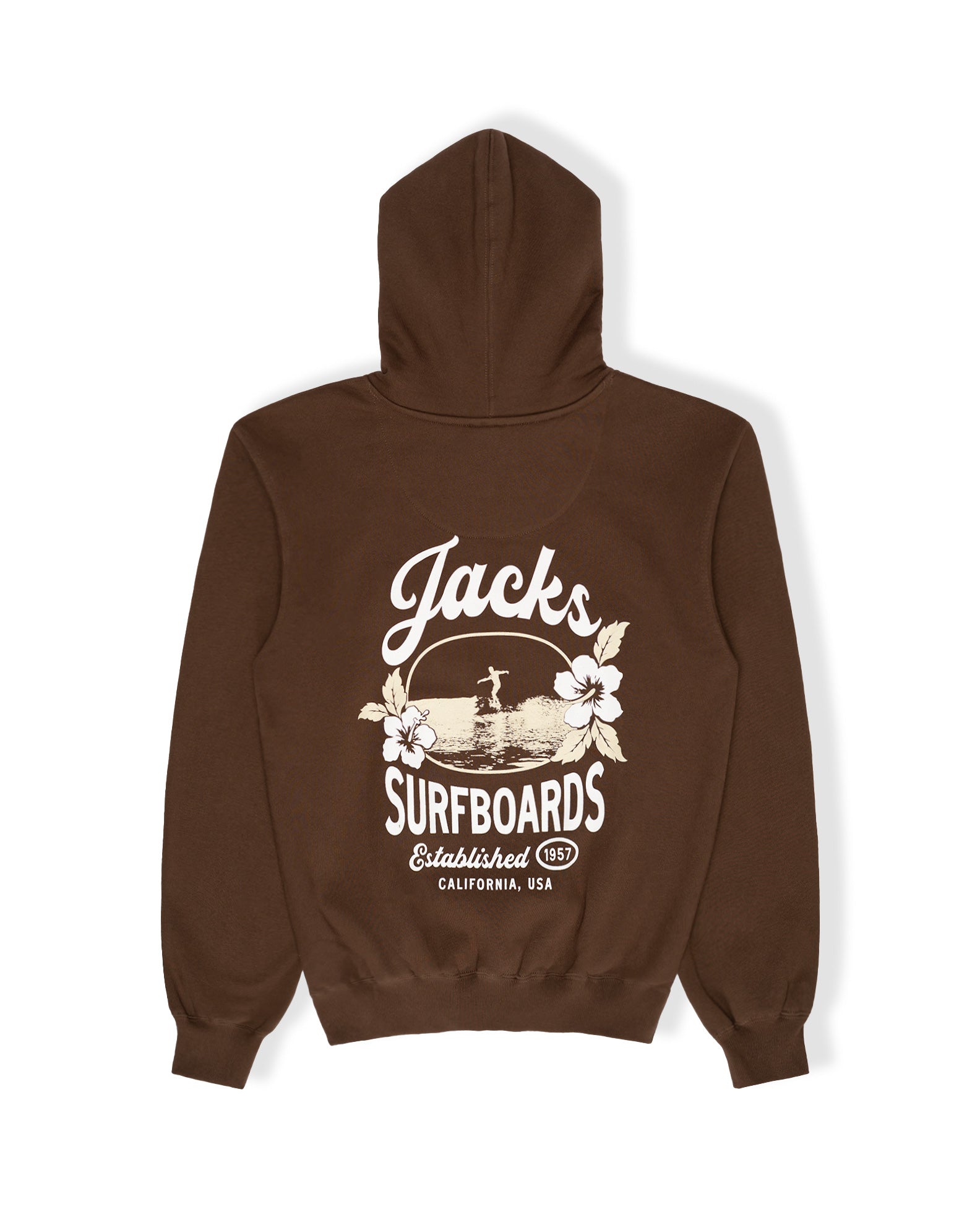 Tip Toe Classic Pullover Hoodie - Brown
