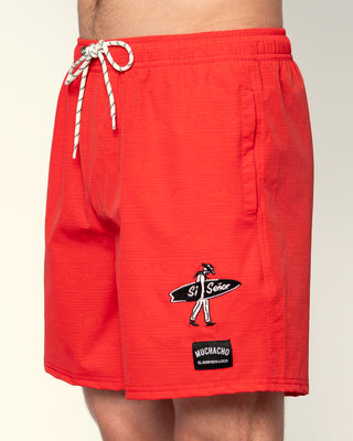 Buckaroo 15" Volley Short - Red
