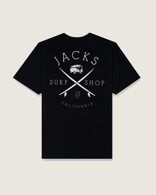 Jack's Surfboard Men's Bus Stop Classic Fit Short Sleeve T-Shirt