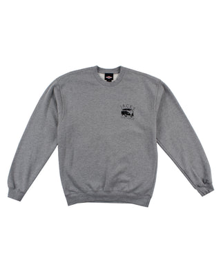 Jacks Surfboard Bus Stop Crewneck Pullover Sweatshirt