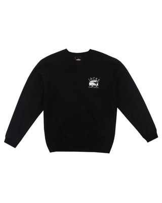 Jacks Surfboard Bus Stop Crewneck Pullover Sweatshirt
