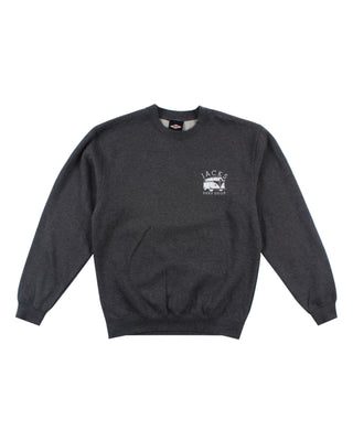 Jacks Surfboard Bus Stop Crewneck Pullover Sweatshirt