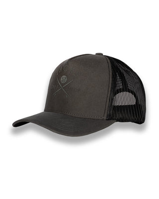 Jack's Surfboards Men's Bus Stop Suede Trucker Hat