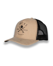 Jack's Surfboards Men's Bus Stop Suede Trucker Hat